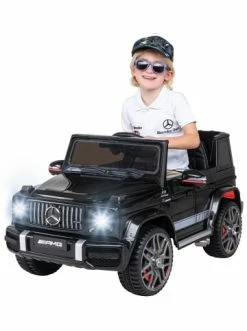Coupon 🧨 Spielzeug Actionbikes Motors Elektroauto AMG G63 In Schwarz Günstig Kaufen 🎉