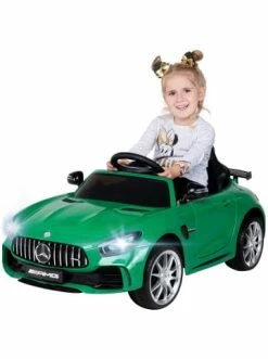 Aktion 🌟 Spielzeug Actionbikes Motors Elektroauto AMG GT-R In Grün Günstig Kaufen 🔔