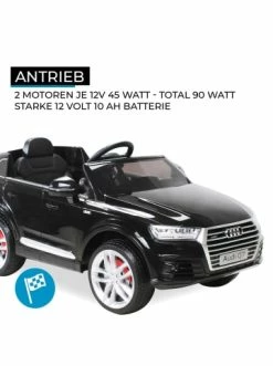 Rabatt ✔️ Spielzeug Actionbikes Motors Elektroauto Audi Q7 4M In Schwarz Günstig Kaufen 🧨 -Günstiges Actionbikes-motors Geschäft actionbikes motors elektroauto audi q7 4m in schwarz 2