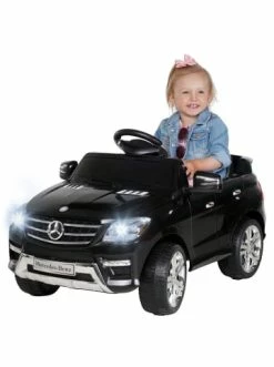 Schlussverkauf ✔️ Spielzeug Actionbikes Motors Elektroauto Mercedes ML 350 In Schwarz Günstig Kaufen 🎁
