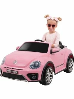 Aktion ⌛ Spielzeug Actionbikes Motors Elektroauto VW Beetle In Pink Günstig Kaufen 👍