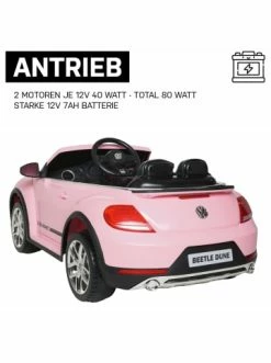 Aktion ⌛ Spielzeug Actionbikes Motors Elektroauto VW Beetle In Pink Günstig Kaufen 👍 -Günstiges Actionbikes-motors Geschäft actionbikes motors elektroauto vw beetle in pink 3