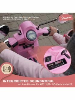 Aktion ⭐ Spielzeug Actionbikes Motors Elektroroller Vespa PX150 In Rot Günstig Kaufen 🔔 -Günstiges Actionbikes-motors Geschäft actionbikes motors elektroroller vespa px150 in rot 2
