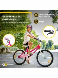 Budget 🎁 Geschenke Für Kinder Actionbikes Motors Fahrrad Butterfly 20 Zoll In Weiß/Pink Günstig Kaufen 🛒 -Günstiges Actionbikes-motors Geschäft actionbikes motors fahrrad butterfly 20 zoll in weiss pink 2