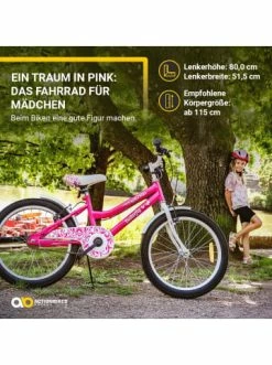 Budget 🎁 Geschenke Für Kinder Actionbikes Motors Fahrrad Butterfly 20 Zoll In Weiß/Pink Günstig Kaufen 🛒 -Günstiges Actionbikes-motors Geschäft actionbikes motors fahrrad butterfly 20 zoll in weiss pink 4