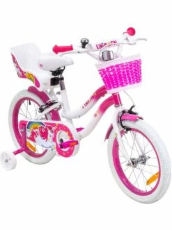 Beste Bewertungen von ❤️ Spielzeug Actionbikes Motors Fahrrad Unicorn 16 Zoll In Pink/Weiß Günstig Kaufen 🎁