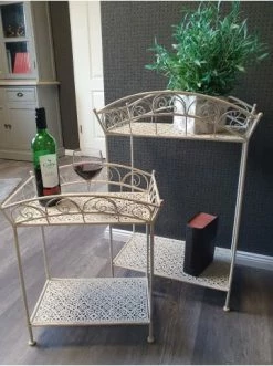 Bestes Angebot 🌟 Möbel Ambiente Haus 2tlg. Set Beistelltisch In Antikweiß Günstig Kaufen 🔥 -Günstiges Actionbikes-motors Geschäft ambiente haus 2tlg set beistelltisch in antikweiss 2