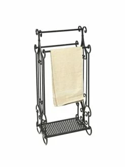 Aktion 🎉 Bad Ambiente Haus Handtuchhalter In Antikschwarz Günstig Kaufen 😀