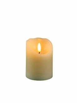 Auslauf ⭐ Dekoration Ambiente Haus LED Kerze In Antikweiß - 7,5 X (H)10,0 Cm Günstig Kaufen 😀