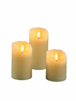 Coupon 🔔 Dekoration Ambiente Haus LED Kerze In Antikweiß - 7,5 X (H) 12,5 Cm Günstig Kaufen 🛒