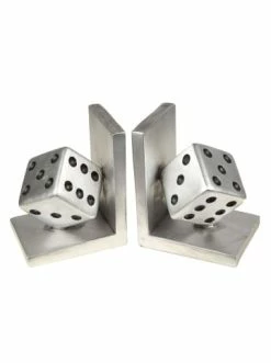 Angebote 🔥 Dekoration Ambiente Haus Würfel-Buchstützen In Antiksilber Günstig Kaufen 😉